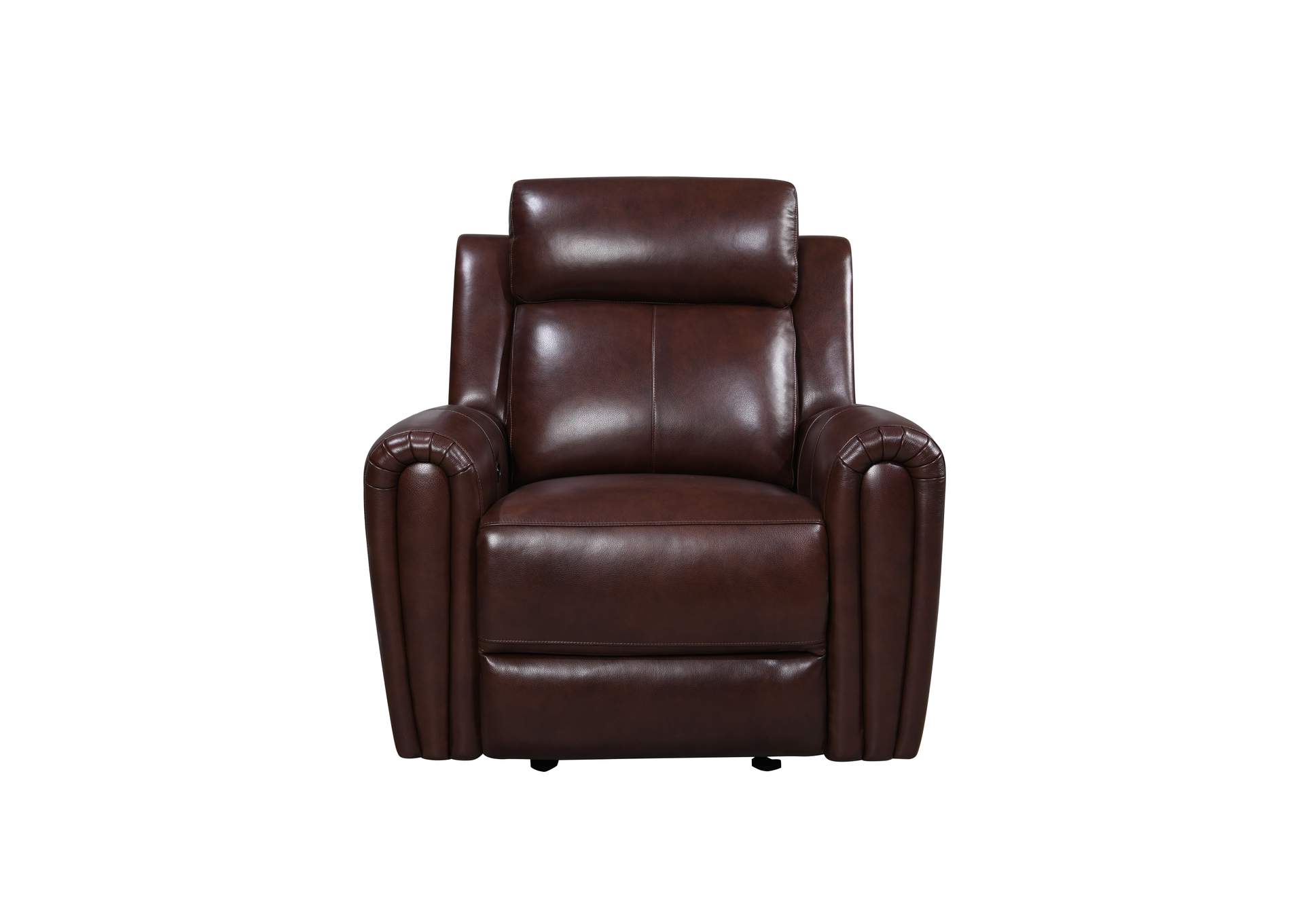 Royce E3215 Jonathan P1 Glider Recliner 7030Lv Brown,Leather Italia USA