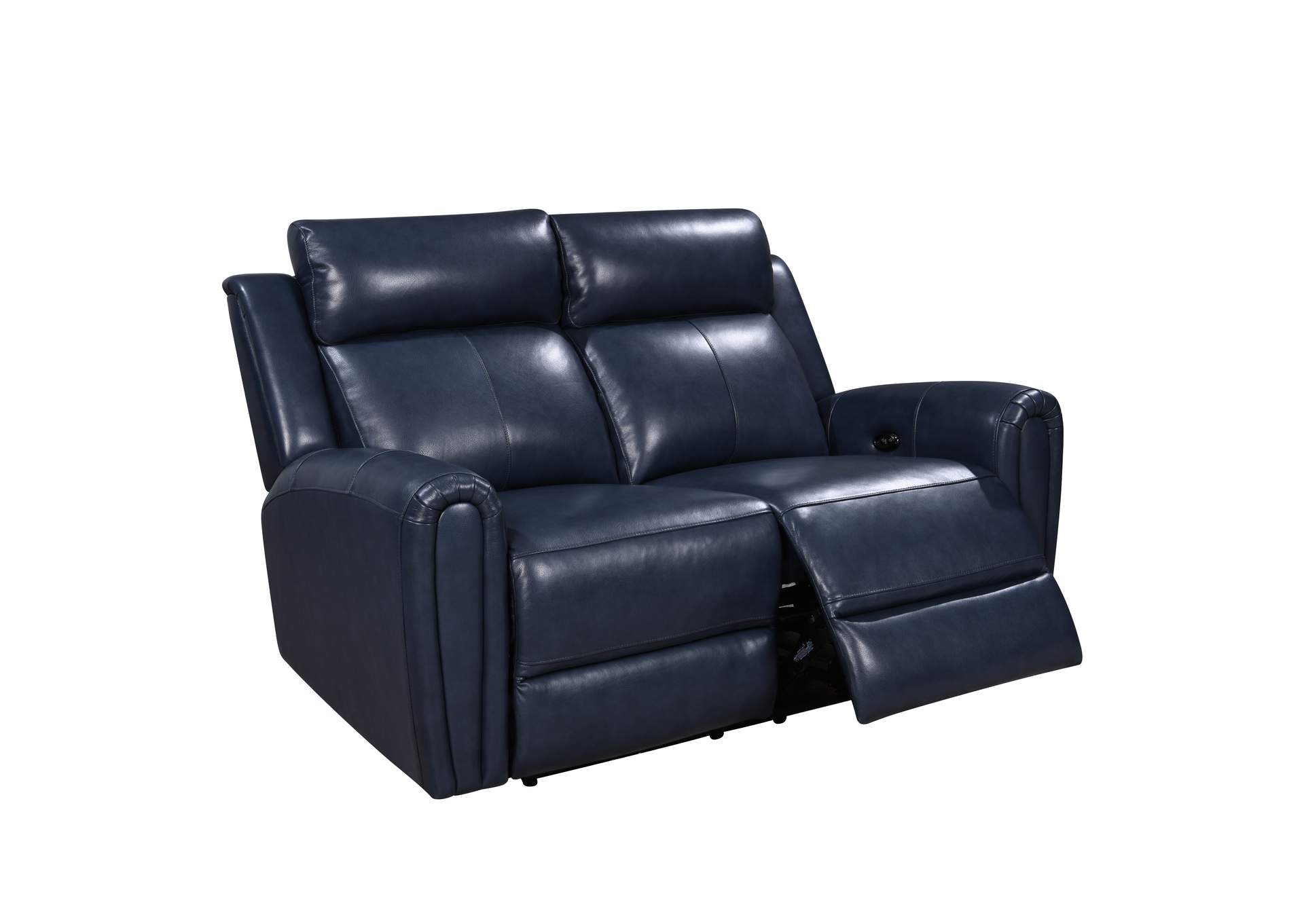 Royce E3215 Jonathan P1 Loveseat 7378Lv Blue,Leather Italia USA