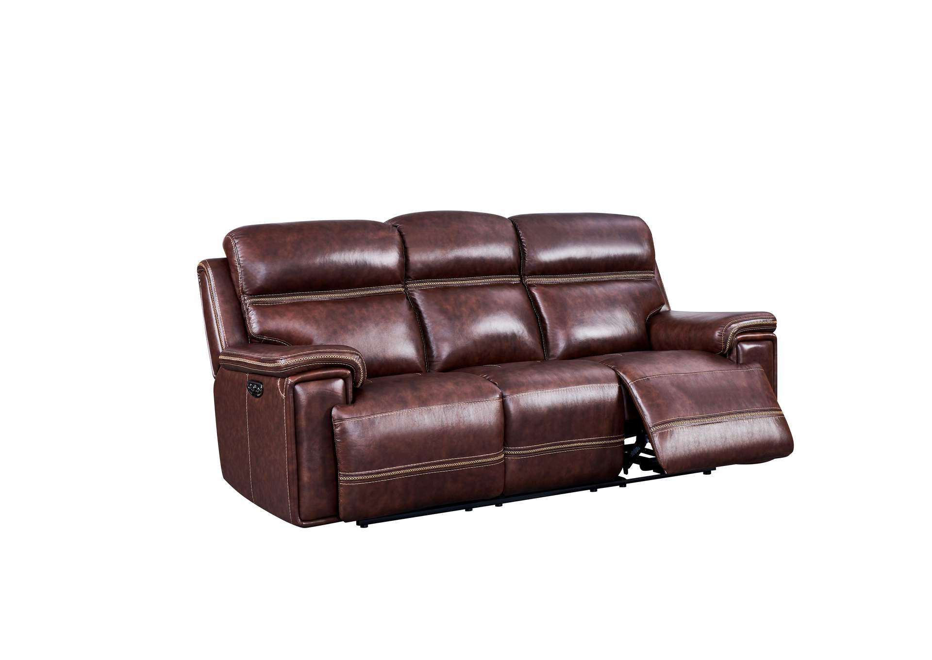 Georgetowne Eh2394 Fresno P2 Sofa 1004Lv Brown,Leather Italia USA