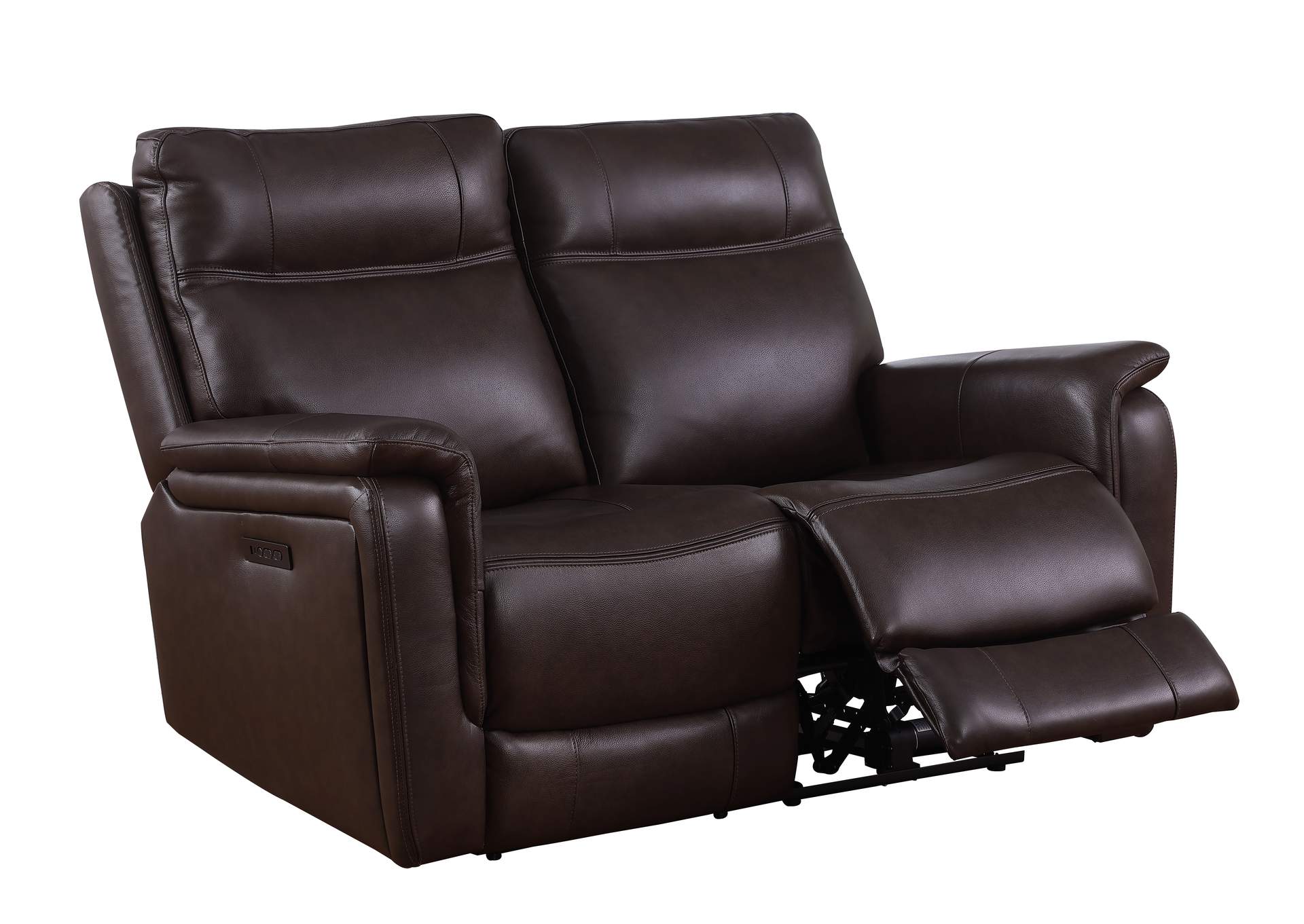 Cambria Ehz4857 Tiller Loveseat - 2P And Zg 9273Lv Tobacco,Leather Italia USA