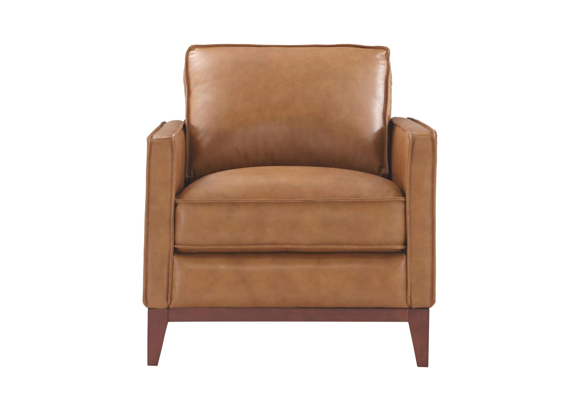 Georgetowne 6394 Newport Chair 177137 Camel,Leather Italia USA