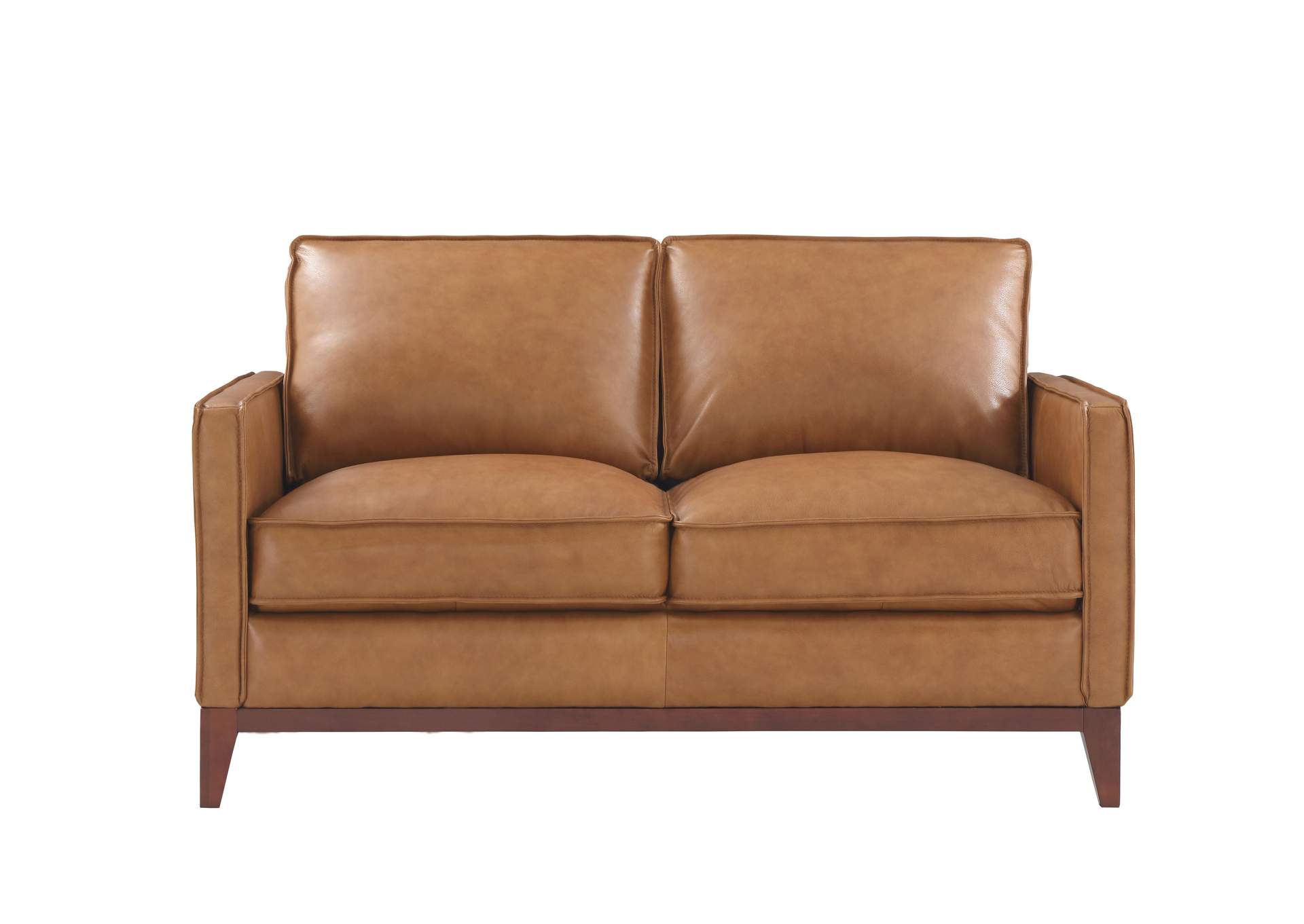 Georgetowne 6394 Newport Loveseat 177137 Camel,Leather Italia USA