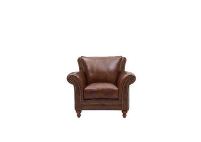 Image for Georgetowne 2239 Butler Chair 6618 Brown 100 Top Grain