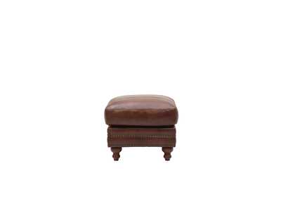 Image for Georgetowne 2239 Butler Ottoman 6618 Brown 100 Top Grain