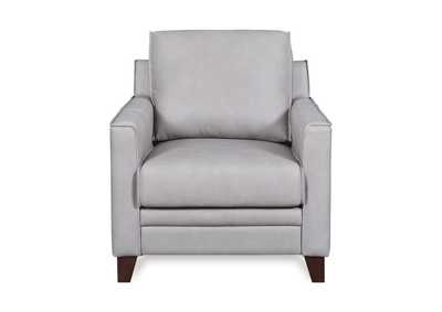 Image for Cambria 5313 Stanton Chair 9305S Grey Leather - Split