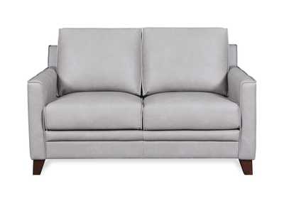 Image for Cambria 5313 Stanton Loveseat 9305S Grey Leather - Split