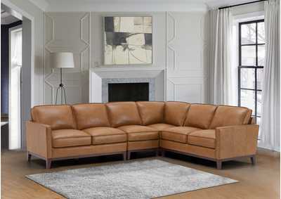 Image for Georgetowne Camel 6394 Newport Sectional Sofa