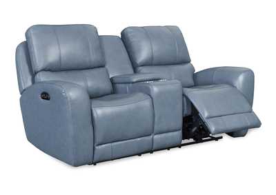 Image for Cambria Eh295 Bel Air P2 Console Loveseat 6027Lv Blue
