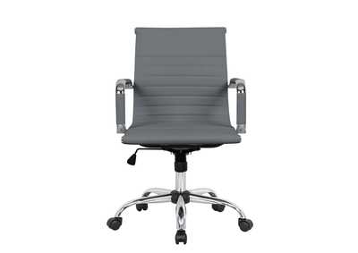 Image for Harris Grey Ribbed Office Chair