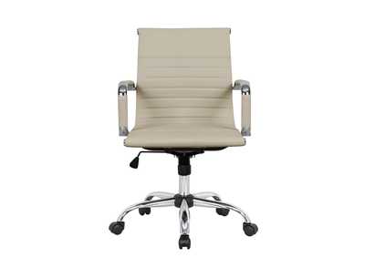 Image for Harris Tan Ribbed Office Chair