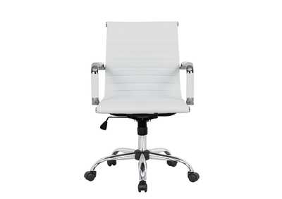 Image for Harris White Ribbed Office Chair