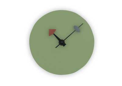 Image for Manchester Mint Round Non-Ticking Wall Clock