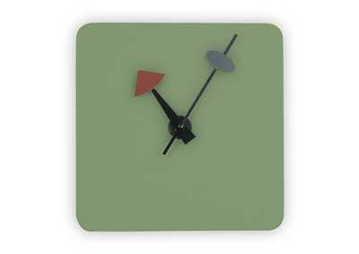 Image for Manchester Mint Square Non-Ticking Wall Clock