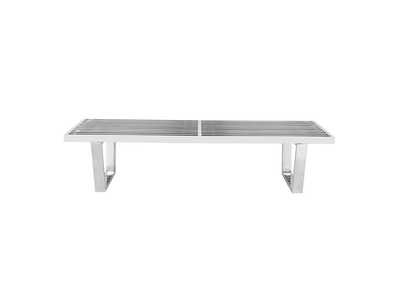 Image for Inwood (Nelson) Silver 5 Feet Bench