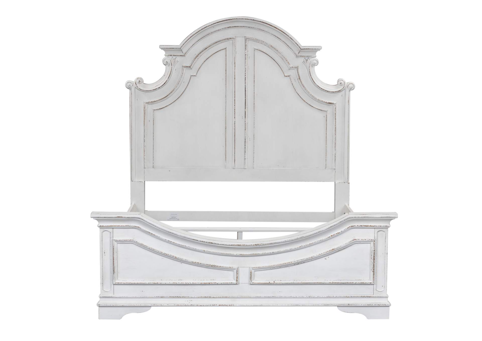 Magnolia Manor King Panel Bed, Dresser & Mirror, Chest, Nightstand,Liberty