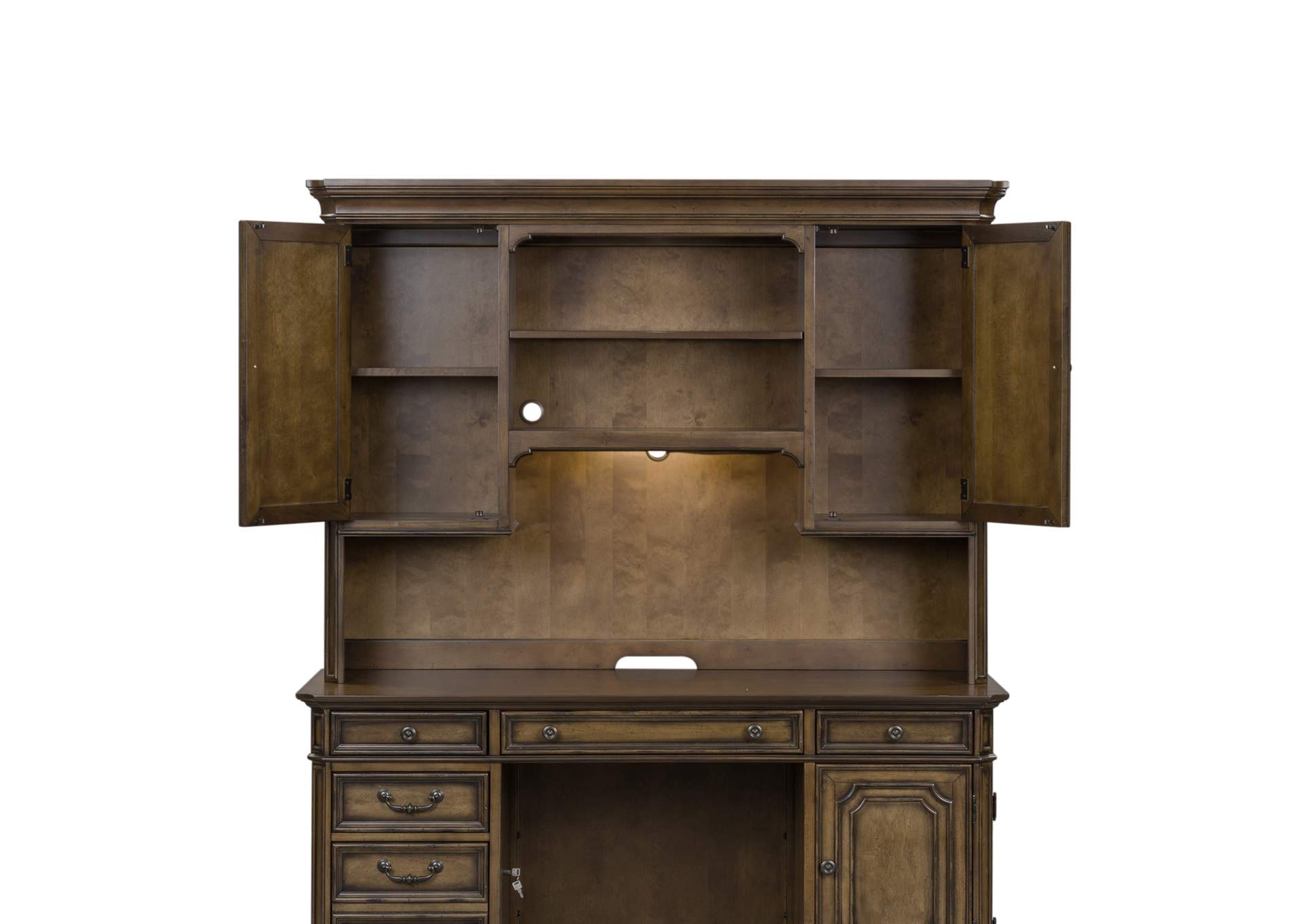 Jr. Executive Credenza Hutch,Liberty