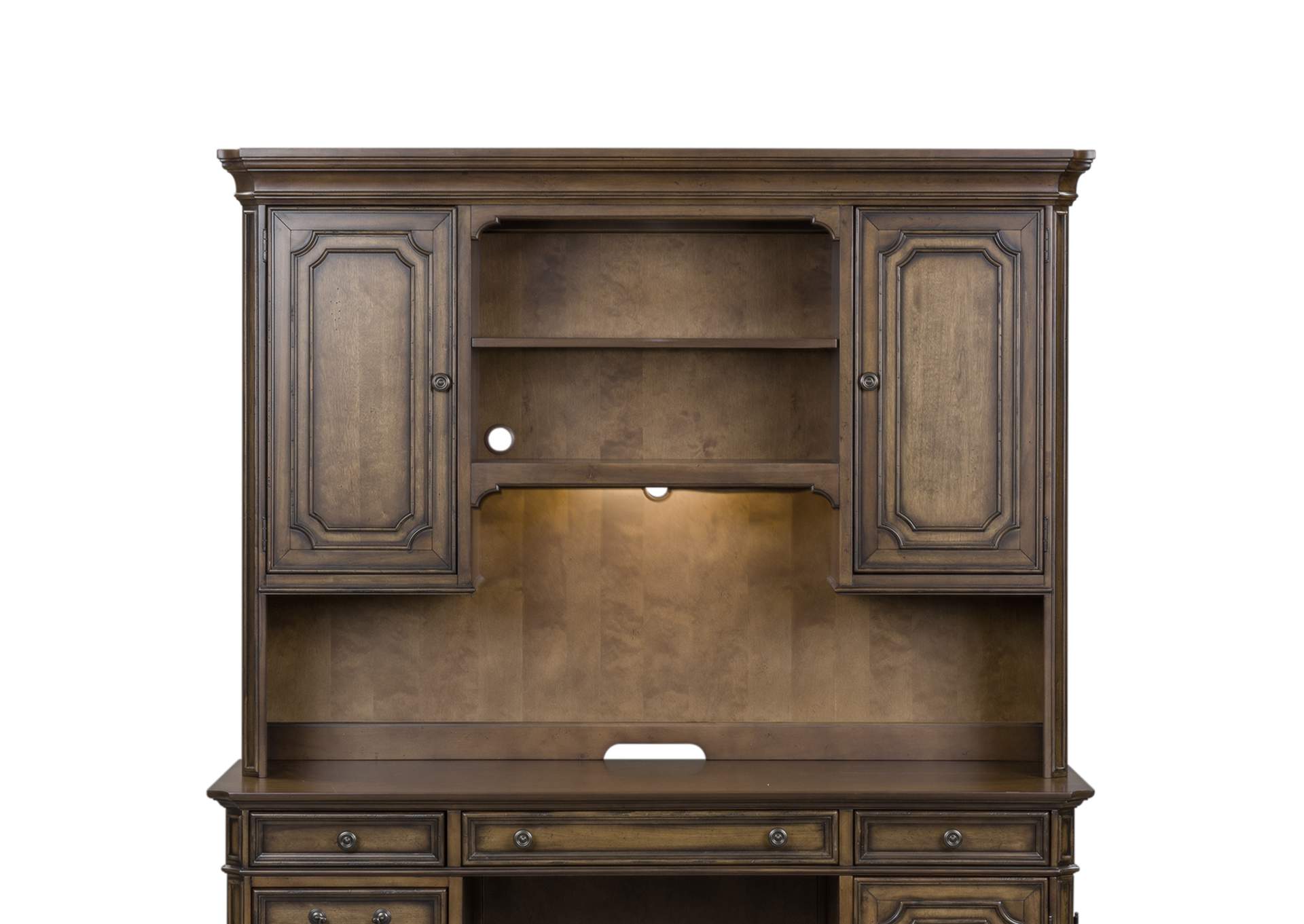 Jr. Executive Credenza Hutch,Liberty