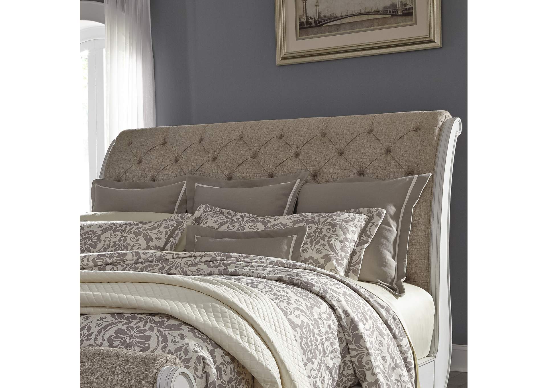 Queen Uph Sleigh Headboard,Liberty