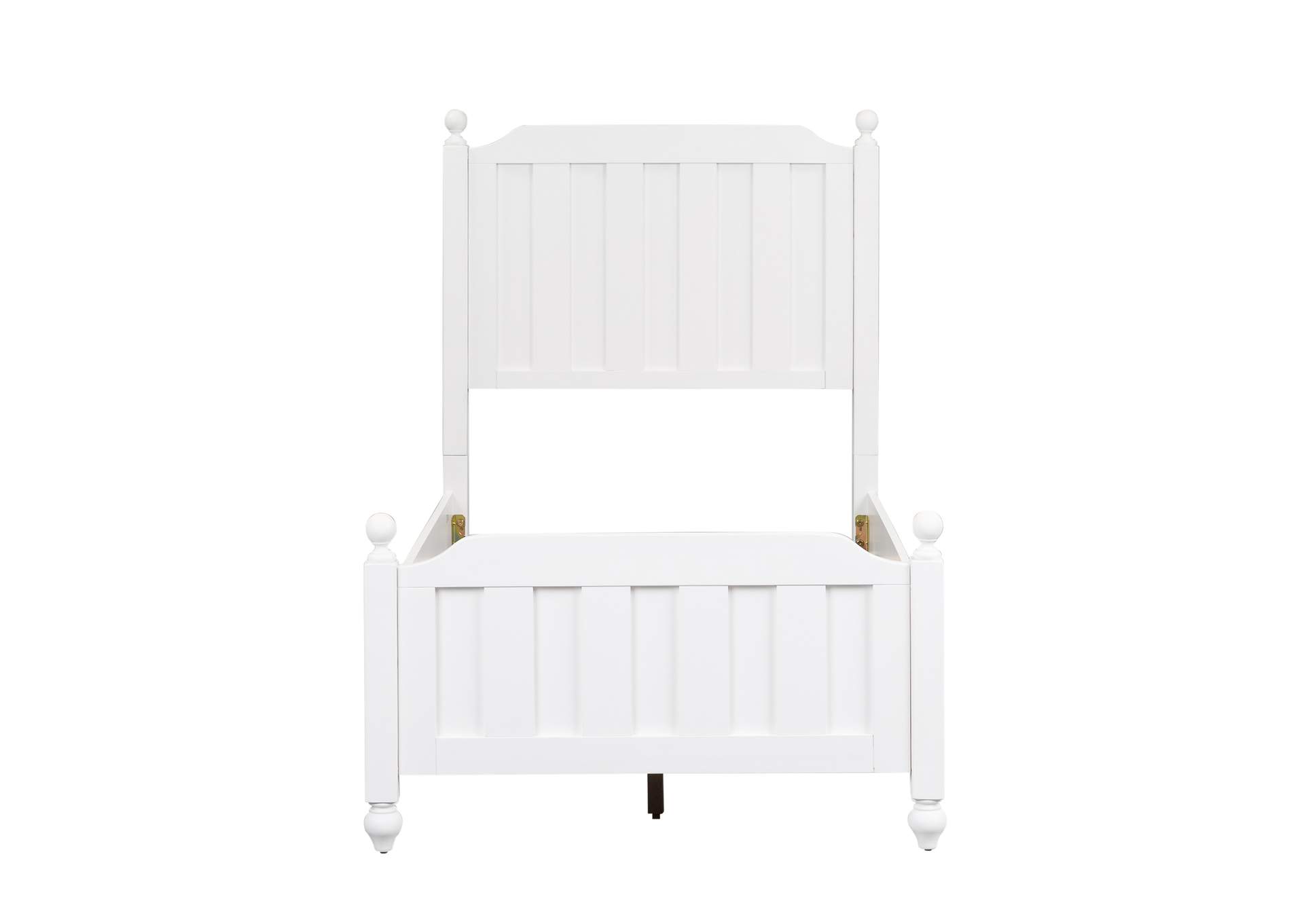 Cottage View White Twin Panel Bed,Liberty