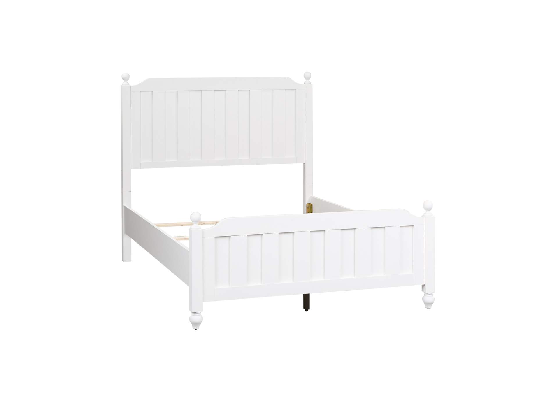 Cottage View White Full Panel Bed,Liberty