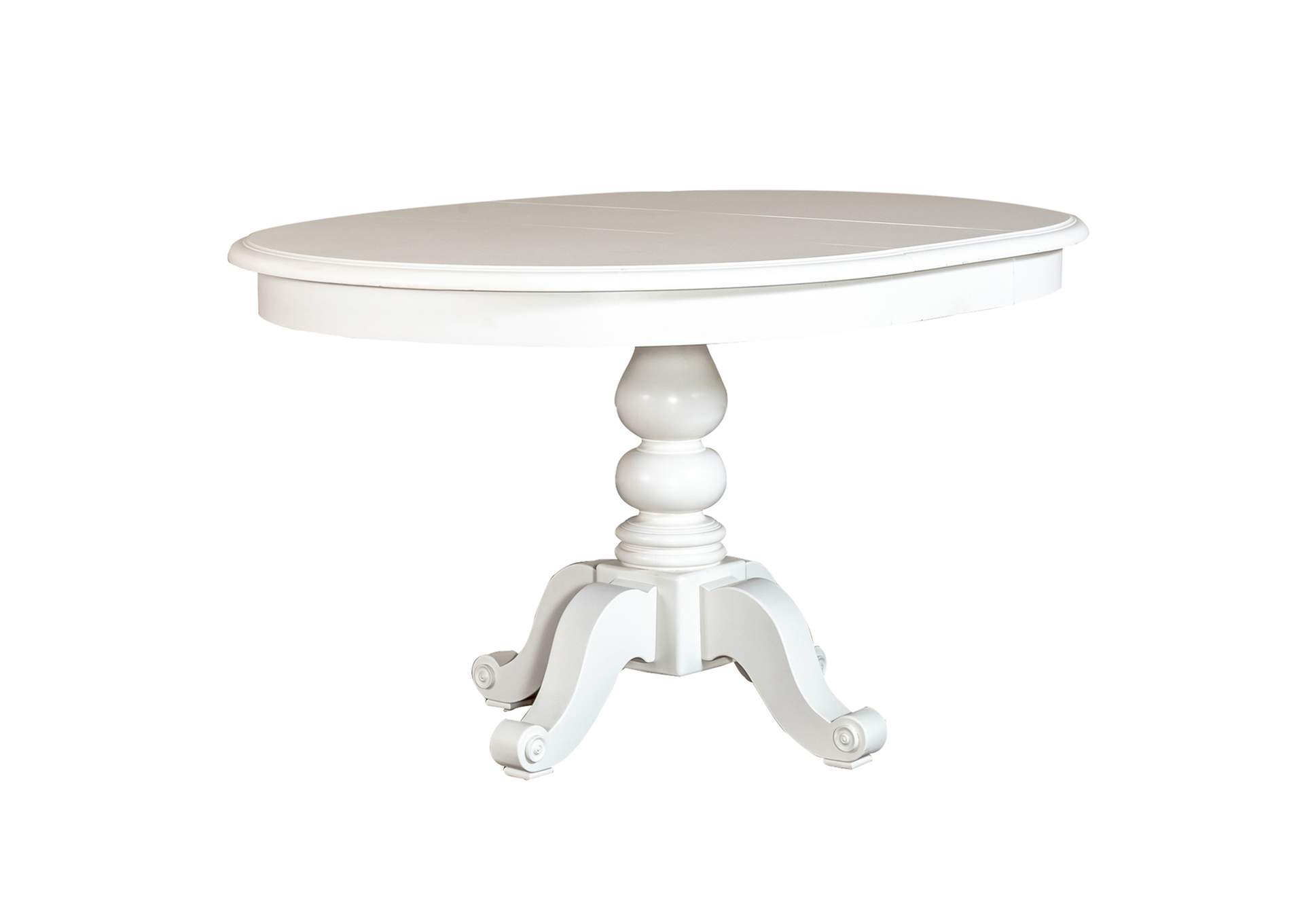 Summer House Oyster White Round Dining Table,Liberty