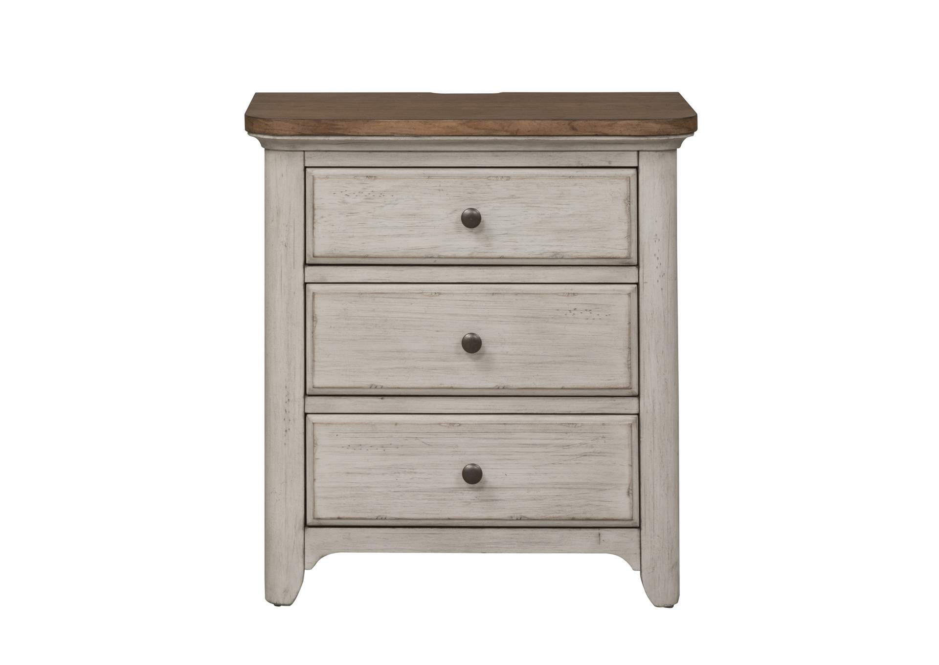 King Panel Bed, Dresser & Mirror, Night Stand,Liberty