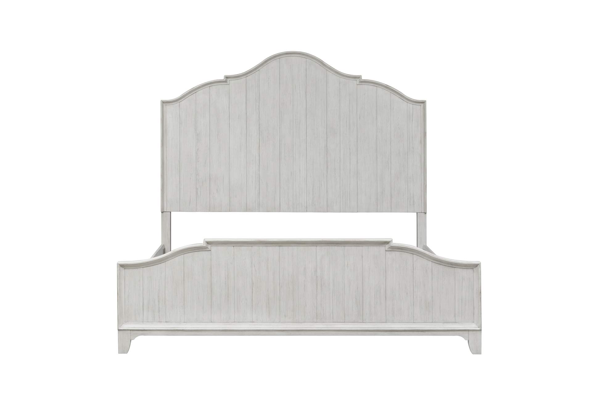 King Panel Bed, Dresser & Mirror,Liberty