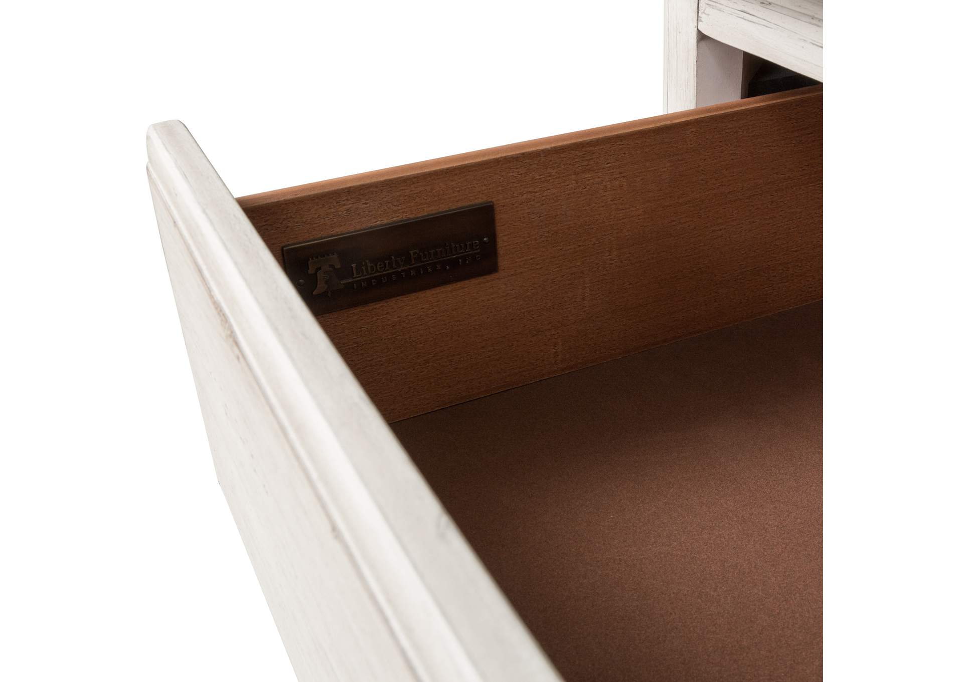 Queen Panel Bed, Dresser & Mirror, Chest,Liberty