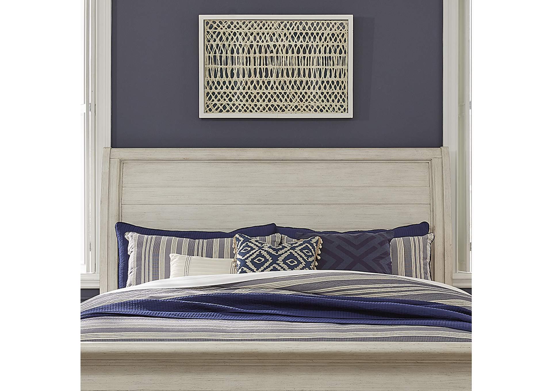 Queen Sleigh Headboard,Liberty