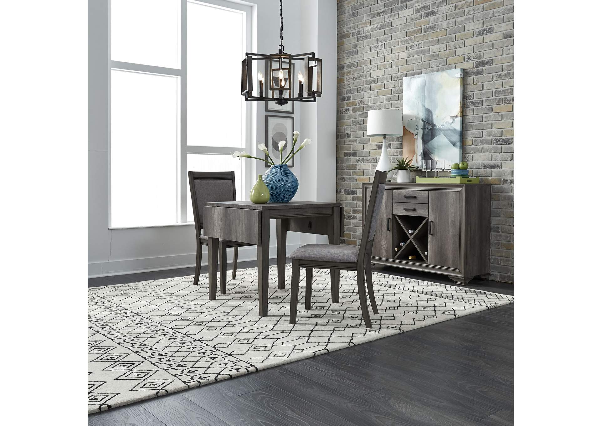 Tanners Creek Opt 3 Piece Drop Leaf Table Set,Liberty