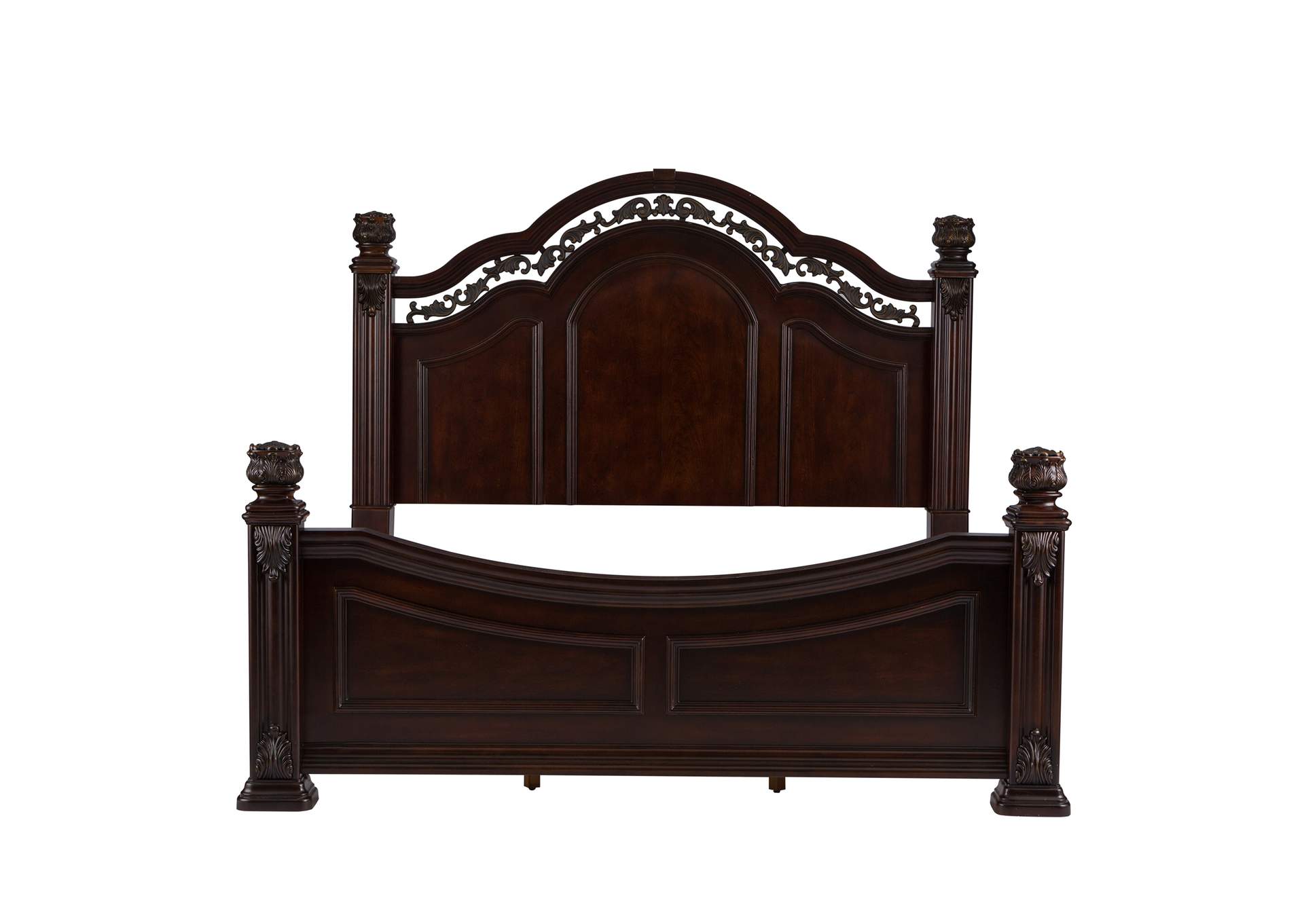 Messina Estates Queen Poster Bed, Dresser & Mirror,Liberty
