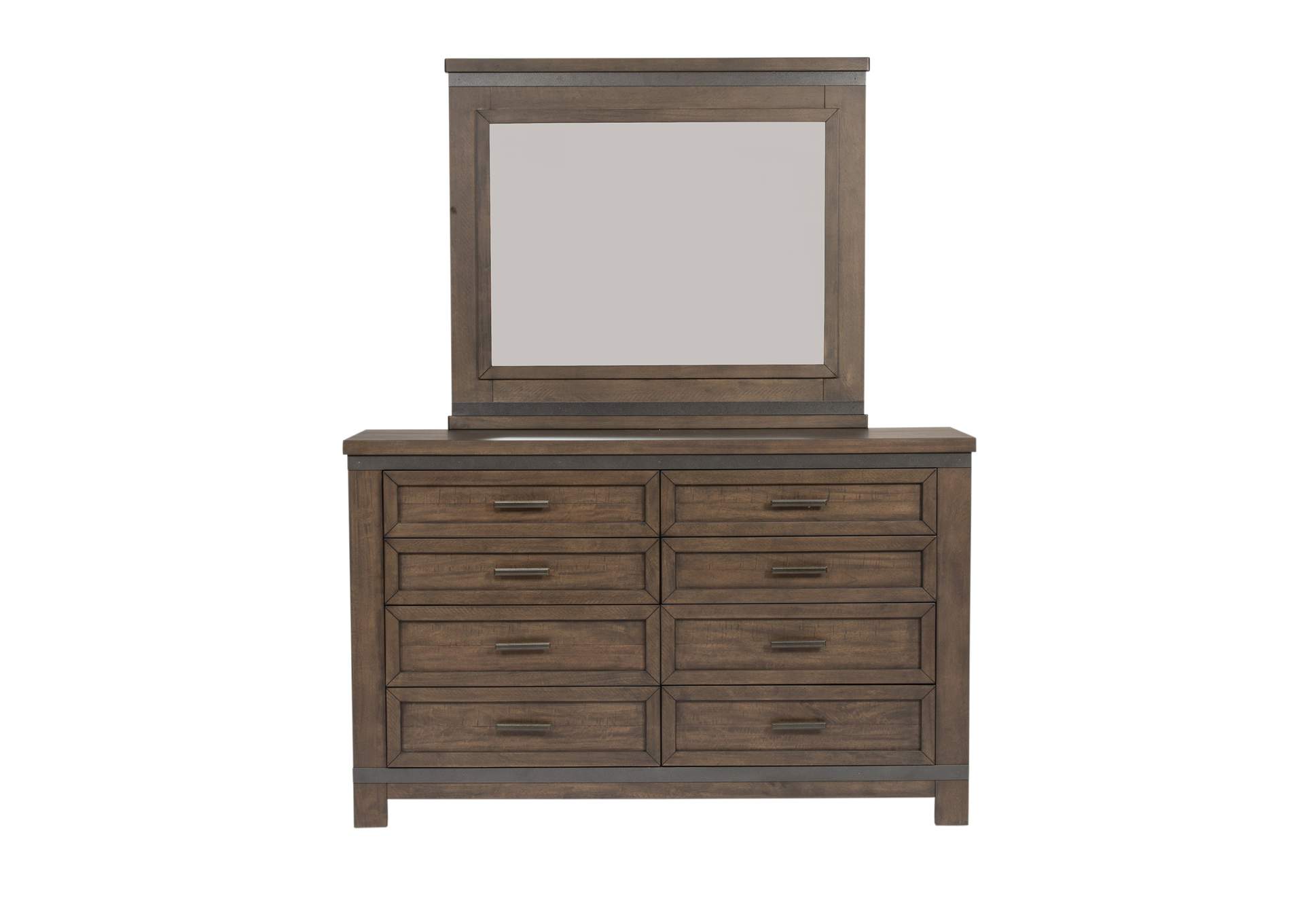 Thornwood Hills Rock Beaten Gray California King Storage Bed, Dresser & Mirror, Chest, Nightstand,Liberty