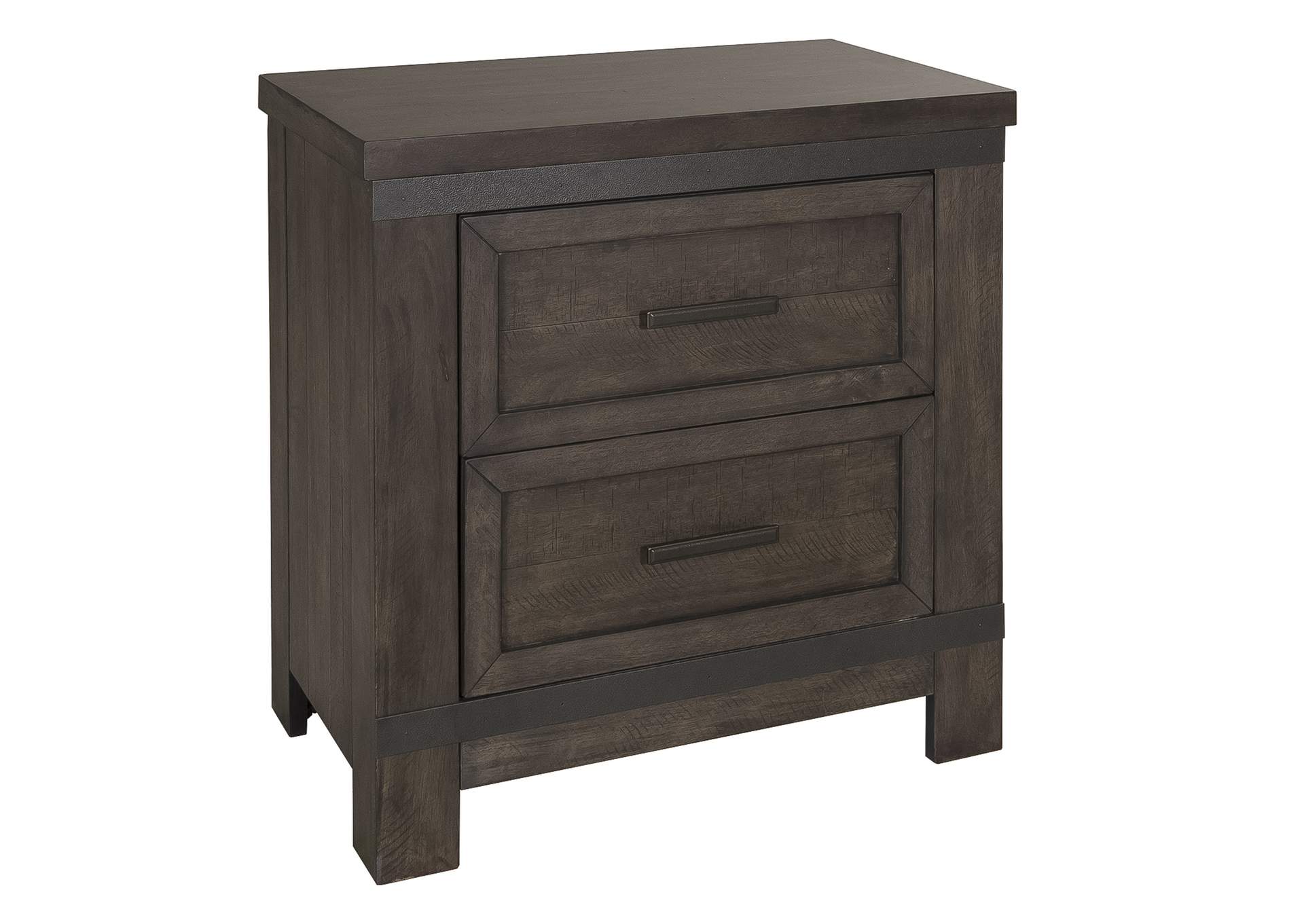 Thornwood Hills King Panel Bed, Dresser & Mirror, Nightstand,Liberty