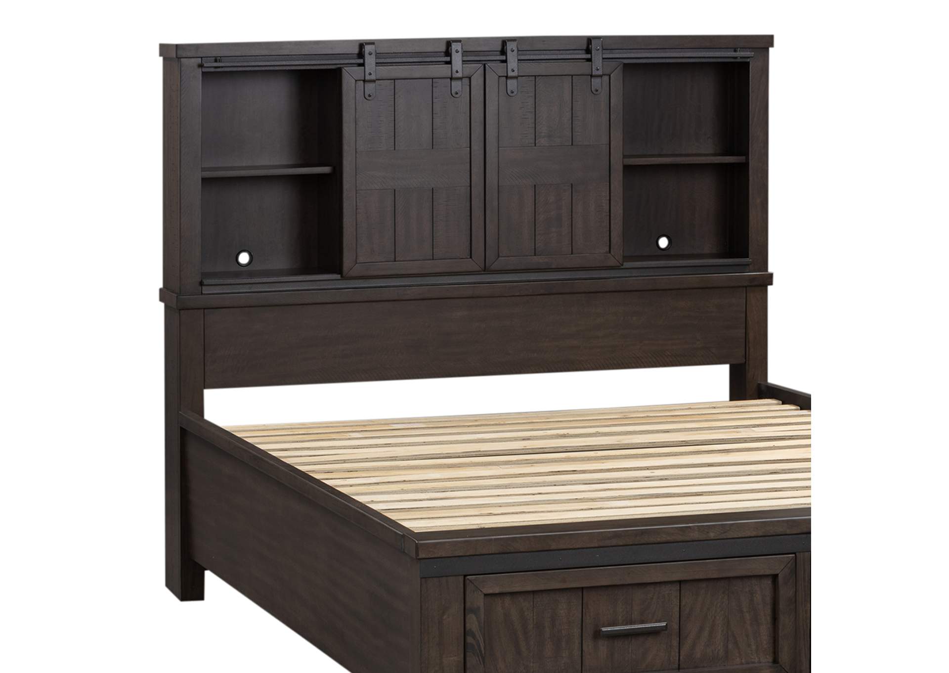 King Bookcase Headboard,Liberty