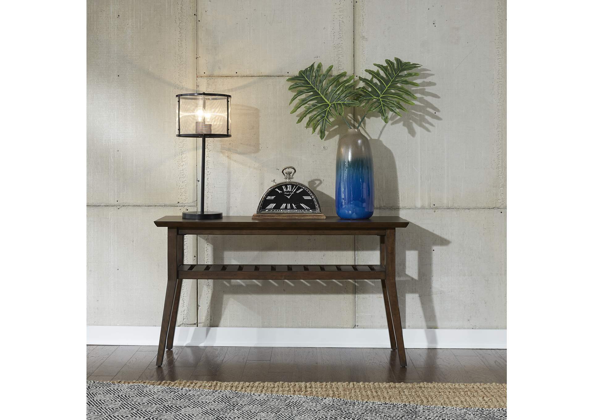 Ventura Blvd Bronze Sofa Table,Liberty