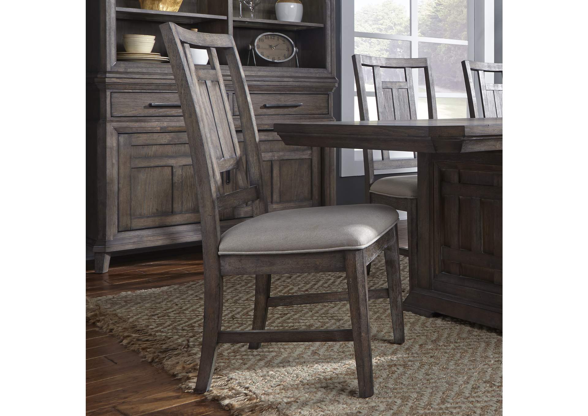 Artisan Prairie Lattice Back Side Chair (RTA),Liberty
