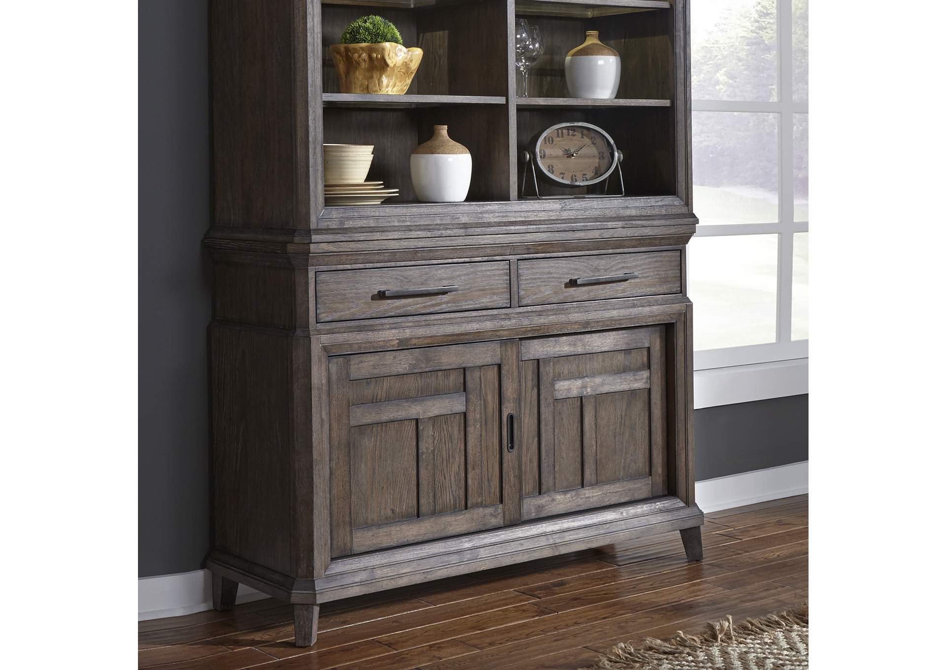 Artisan Prairie Sliding Door Buffet,Liberty