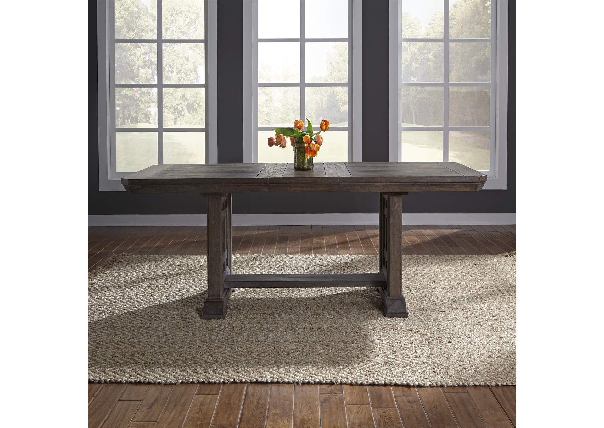Artisan Prairie Trestle Table,Liberty