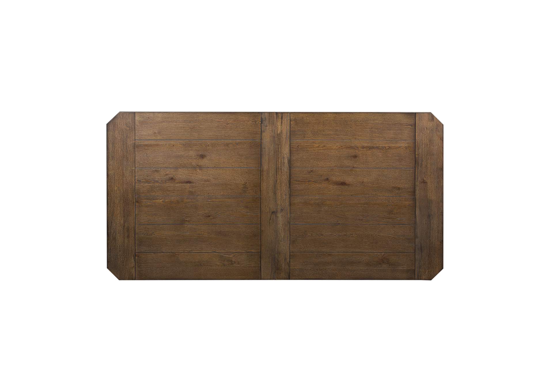 Artisan Prairie Oak Rectangular Extension Leaf Dining Table,Liberty