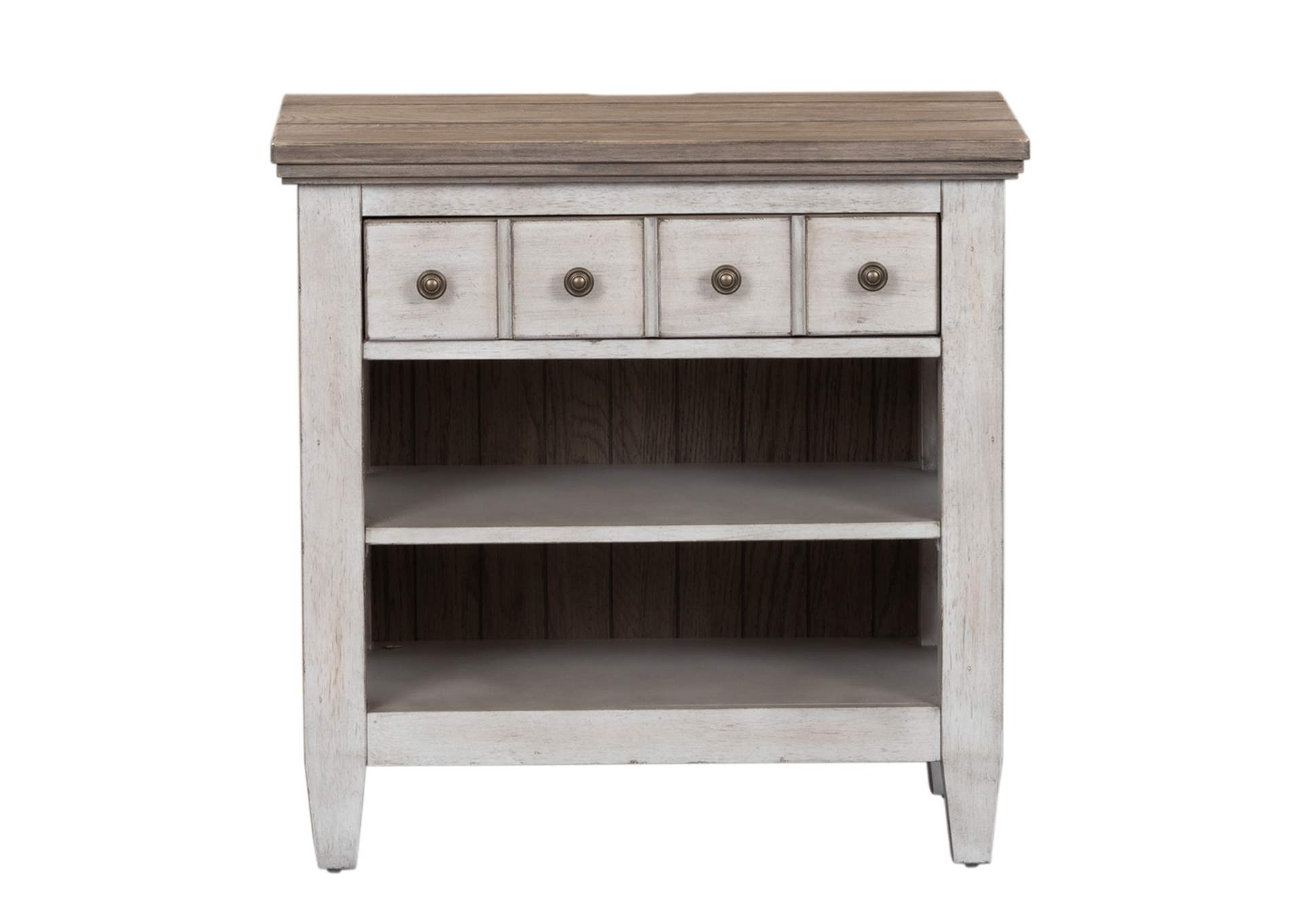 Heartland California King Panel Bed, Dresser & Mirror, Chest, Nightstand,Liberty