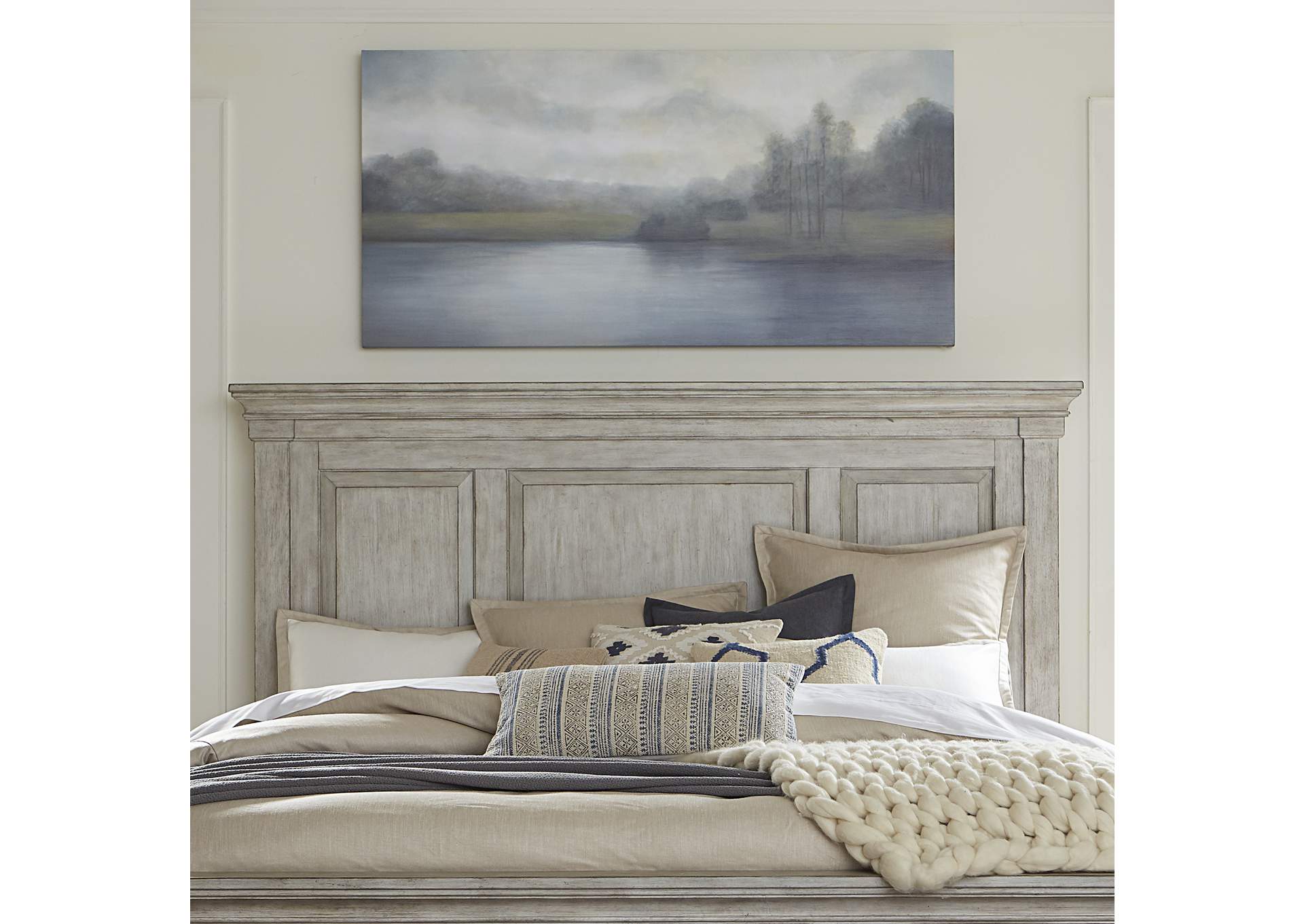 King Panel Headboard,Liberty