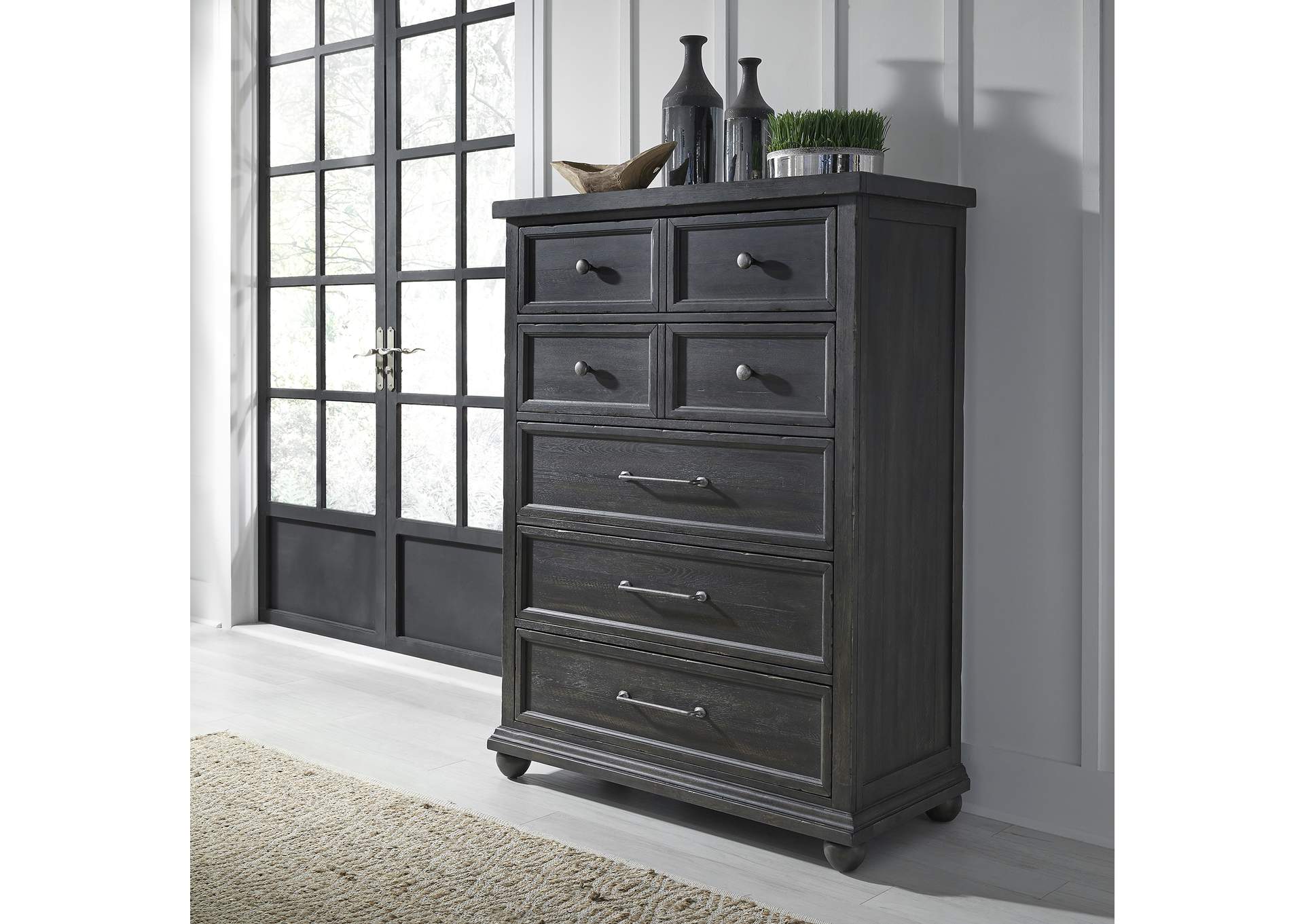 Harvest Home 5 Drawer Chest,Liberty