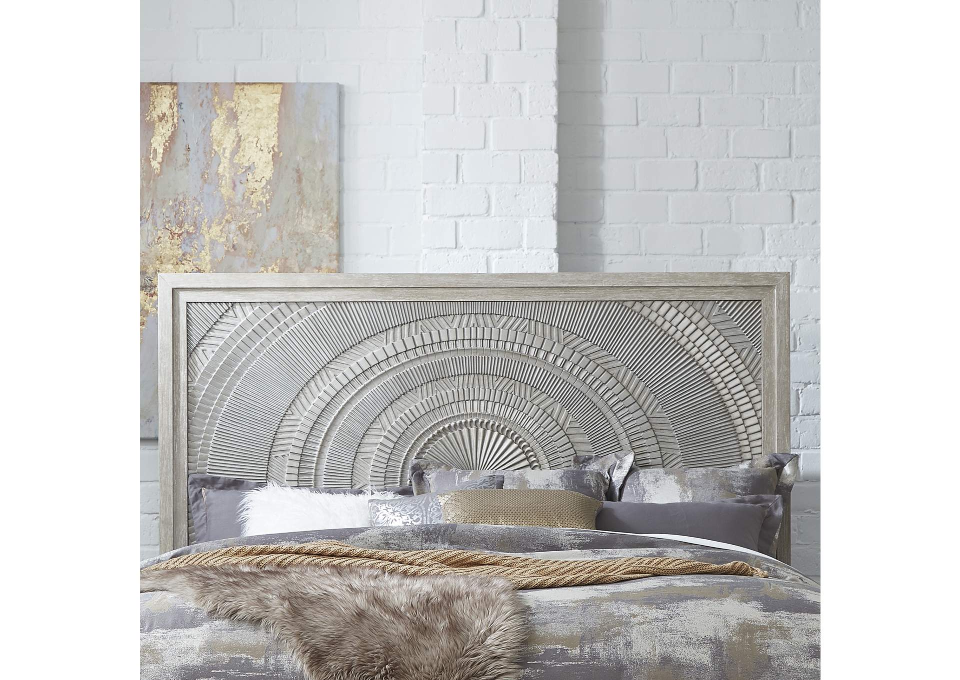 Belmar King Decorative Panel HB,Liberty
