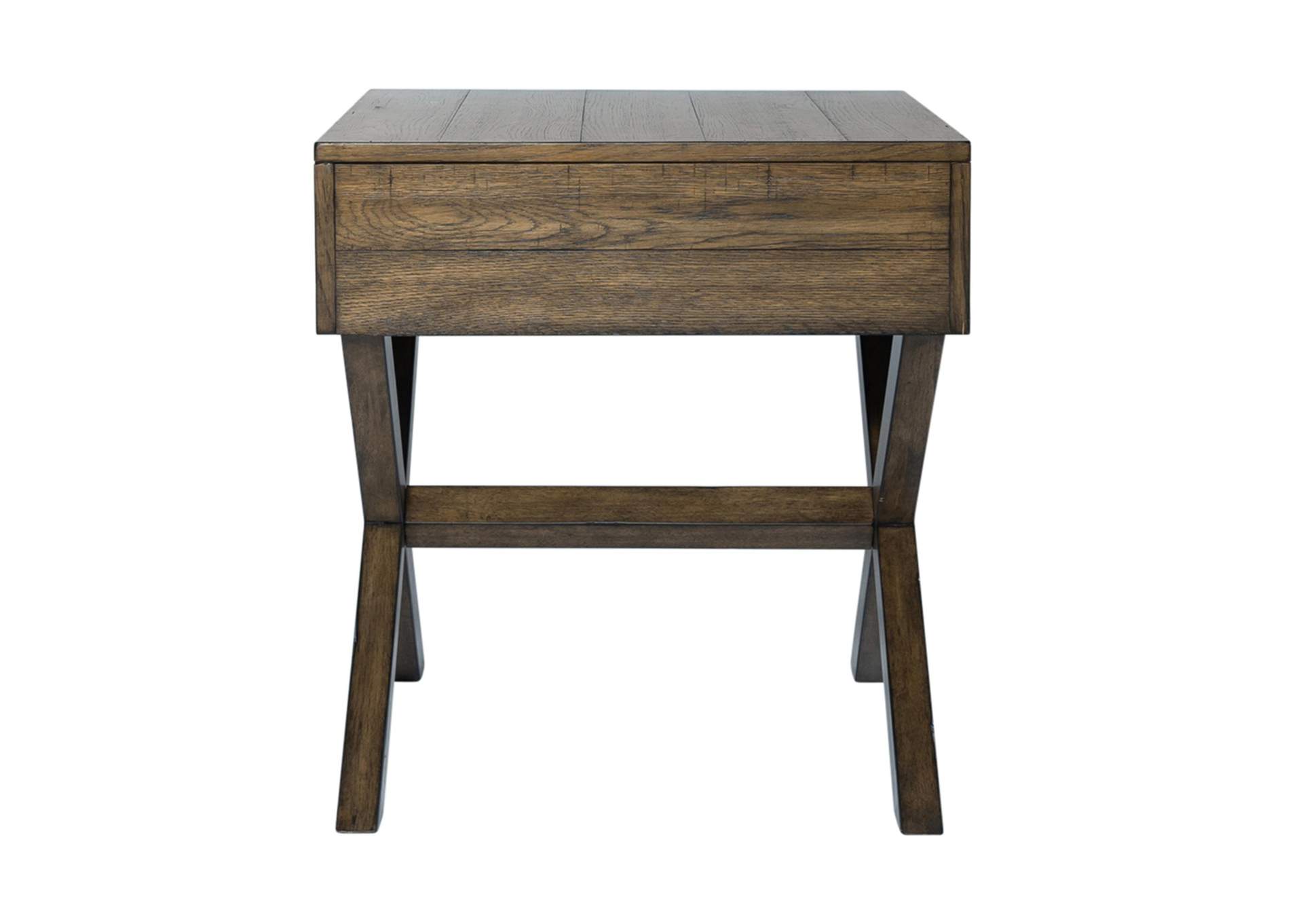 Lennox Drawer End Table,Liberty