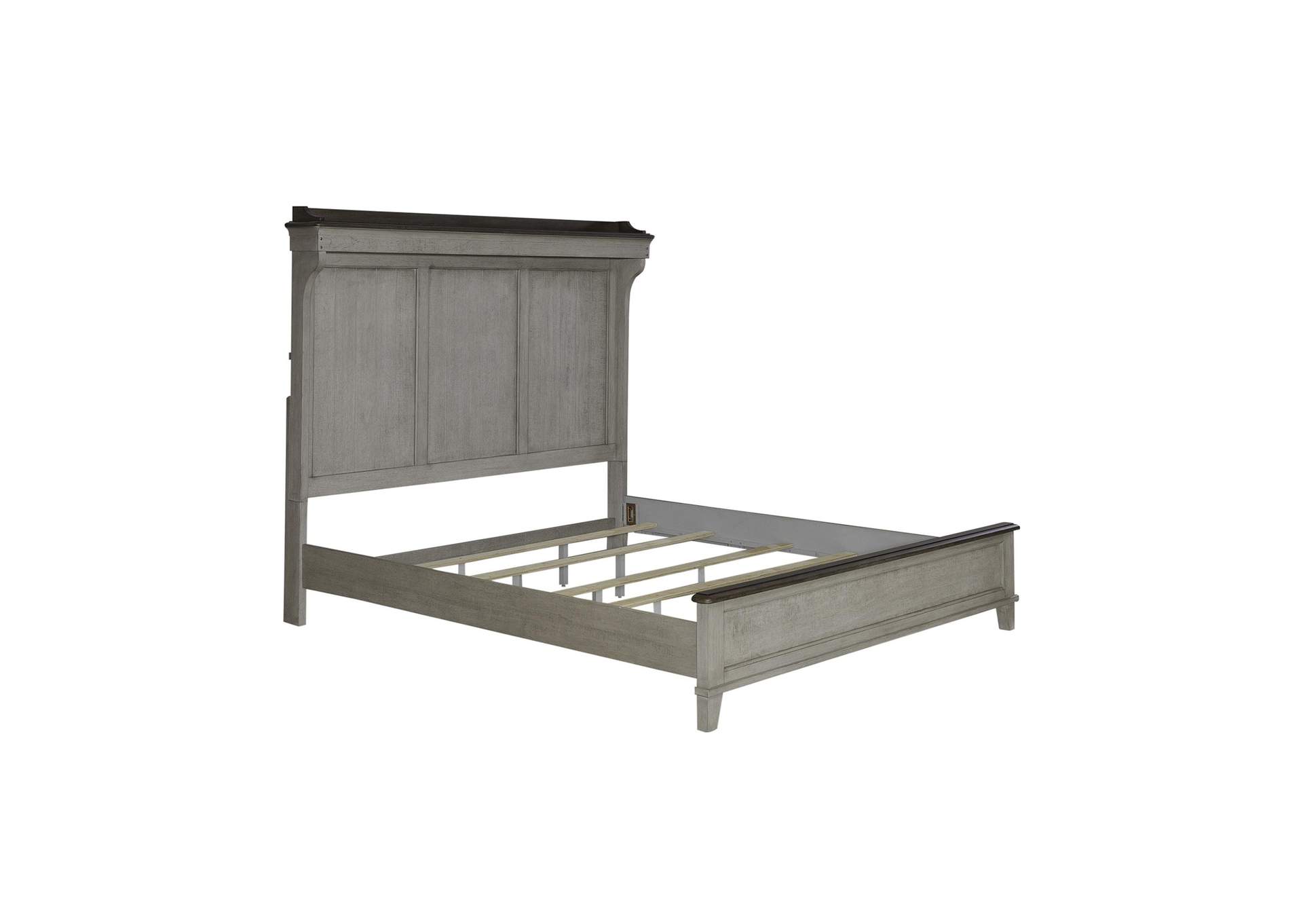 Ivy Hollow King Mantle Bed,Liberty