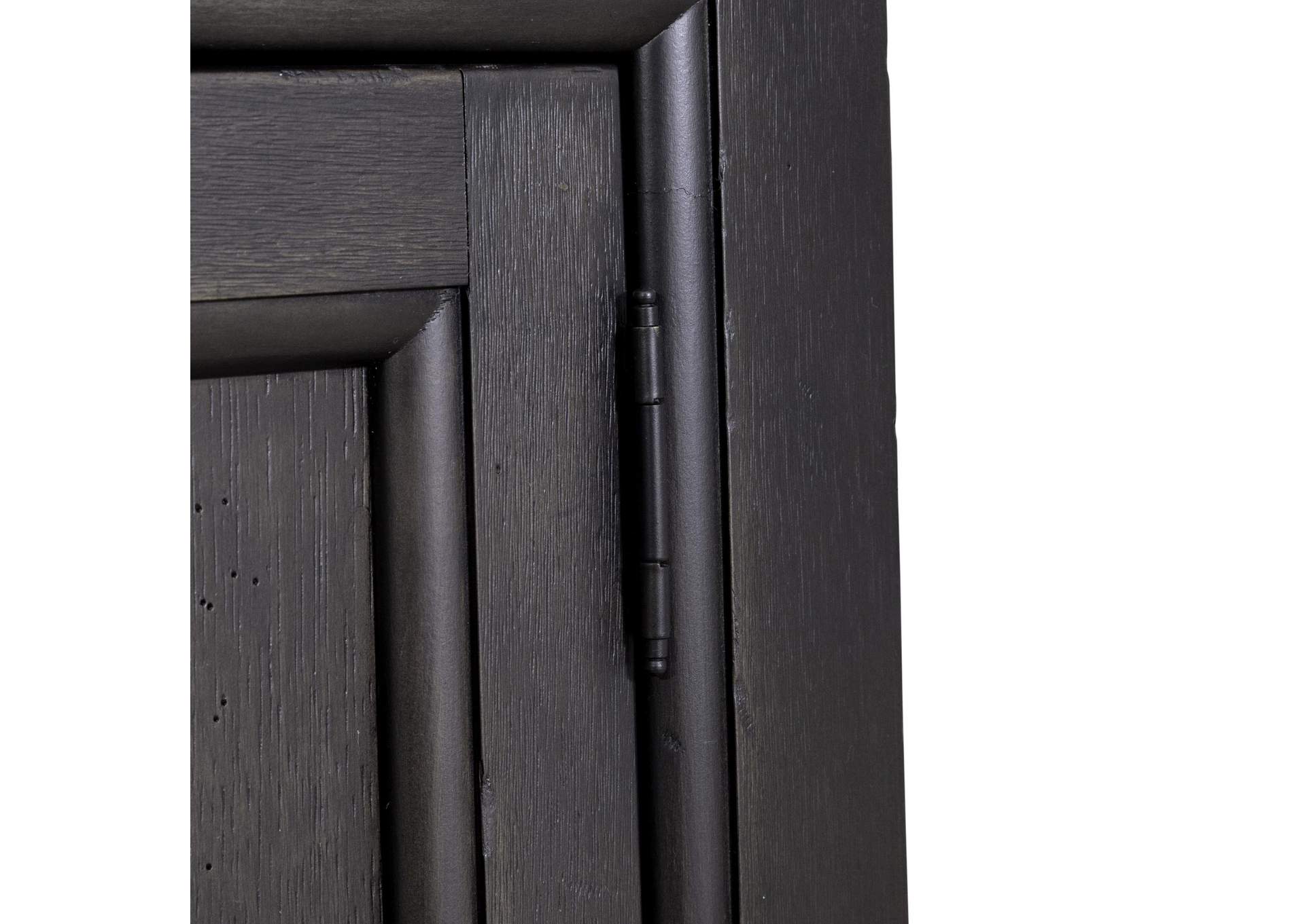 Americana Farmhouse Hall Buffet - Black,Liberty