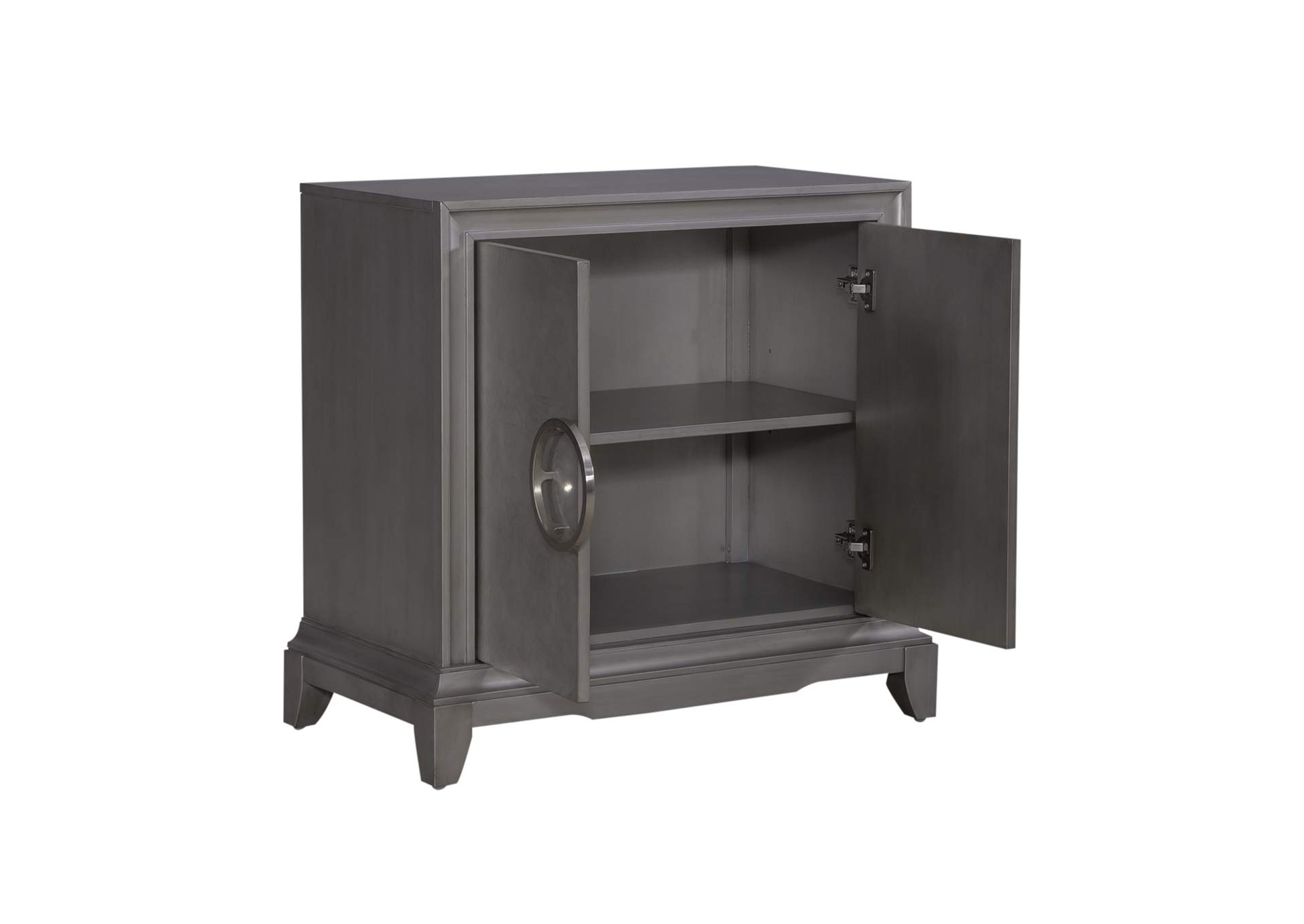 Montage Door Bedside Chest with Charging Station,Liberty