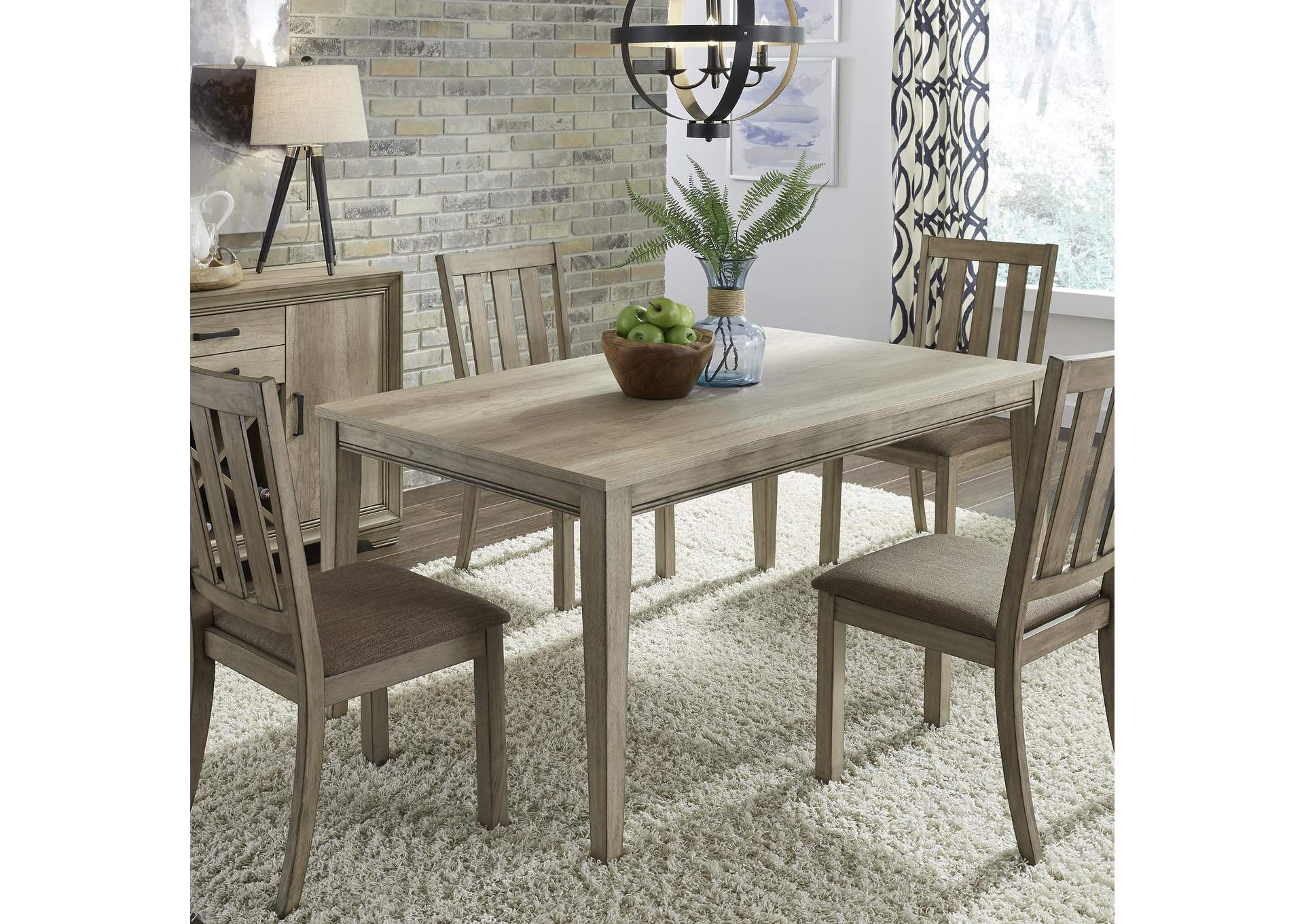 Sun Valley 5 Piece Rectangular Table Set,Liberty