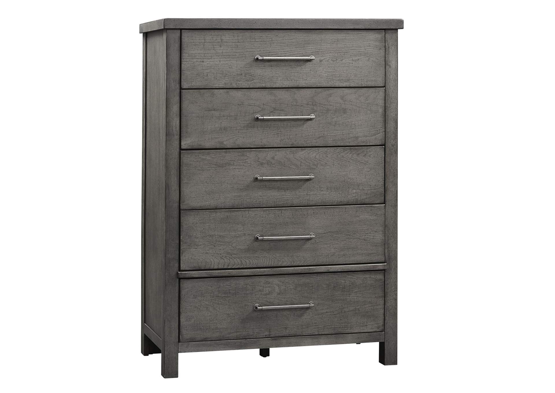 Modern Farmhouse 5 Drawer Chest,Liberty