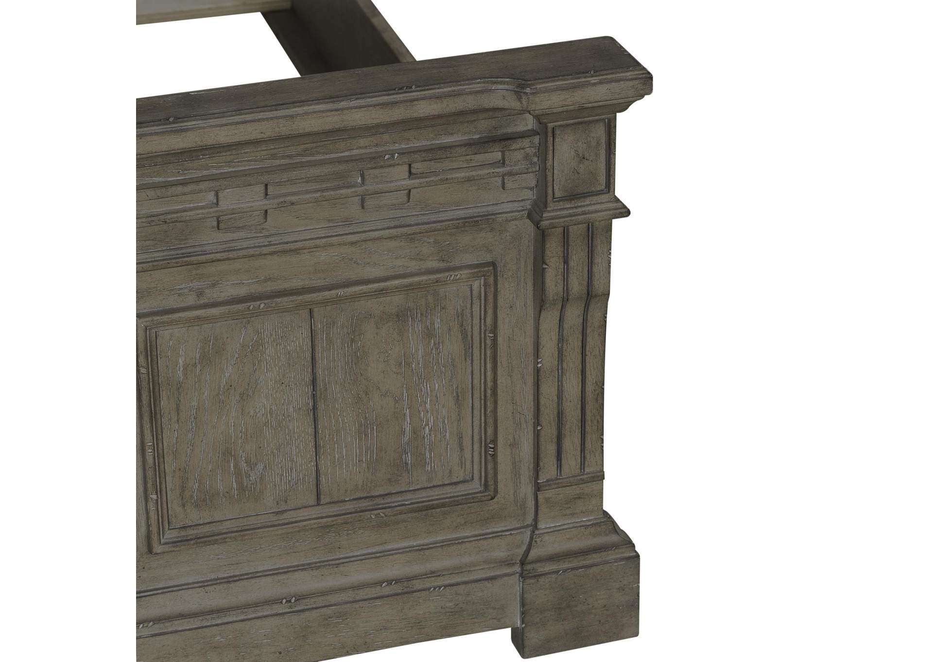 Town & Country King Panel Bed,Liberty